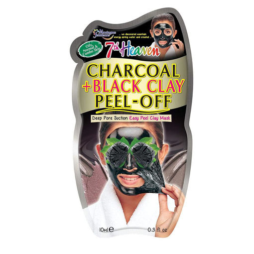Picture of CHARCOAL & BLACK CLAY PEEL-OFF FACE MASK SACHET 10ML
